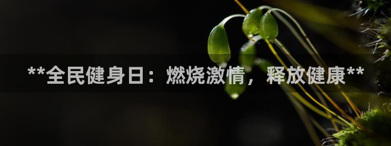 尊龙怎么没消息了：**全民健身日：燃烧激情，释放健康**