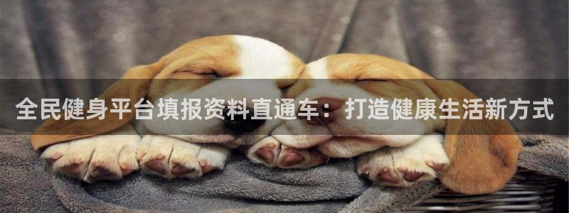 尊龙ag旗舰：全民健身平台填报资料直通车：打造健康生活新