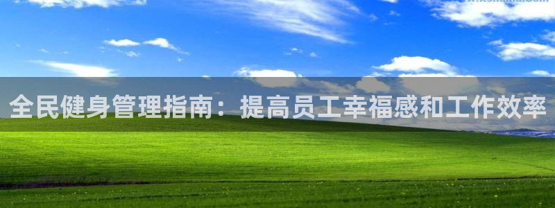 尊龙凯时只输不赢：全民健身管理指南：提高员工幸福感和工作