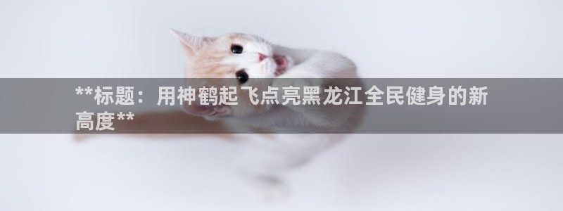 凯时赢来就送38：**标题：用神鹤起飞点亮黑龙江全民健身的新